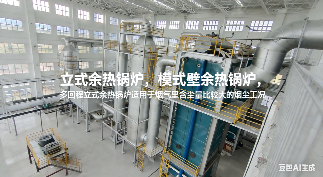 7吨立式余热锅炉